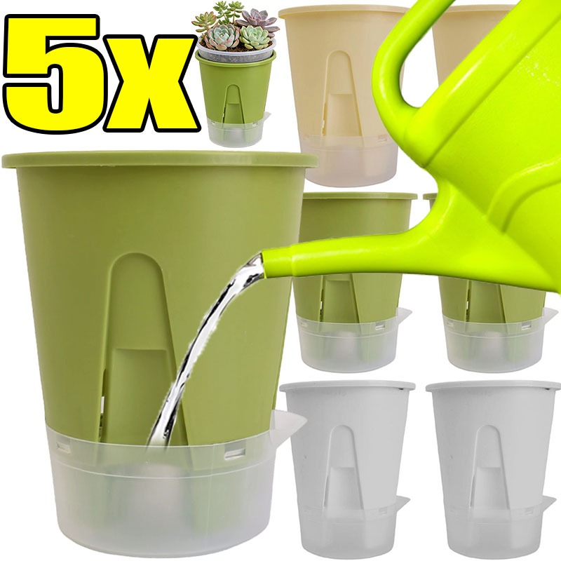 Smart Garden Monitor - Self Watering Planter Pot Tray Automatic