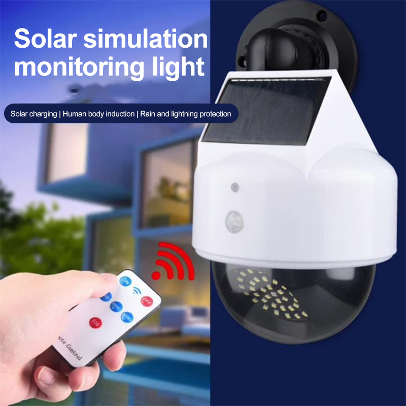 Smart Garden Solar Lights - Solar Simulation Camera Motion Sensor Virtual