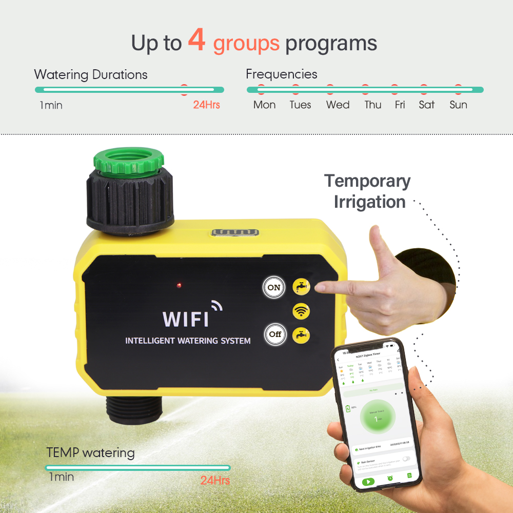 Zigbee Smart Irrigation Timer  - Smart Garden Lock 评论和价格