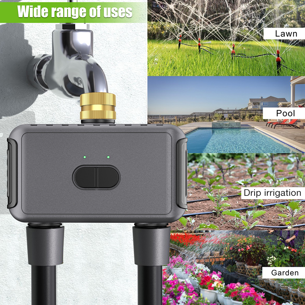 Tuya WiFi Water Timer Smart 2  - Smart Garden Watering Can 评论和价格