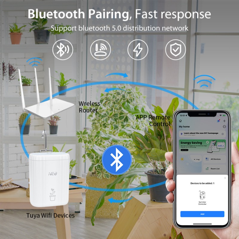 Smart WiFi Automatic Flower Wa - Smart Garden Irrigation System 评论和价格