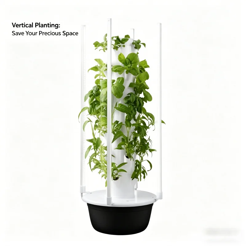 5-Layer Spacetree Hydroponic T - Smart Garden Vertical Planter 评论和价格