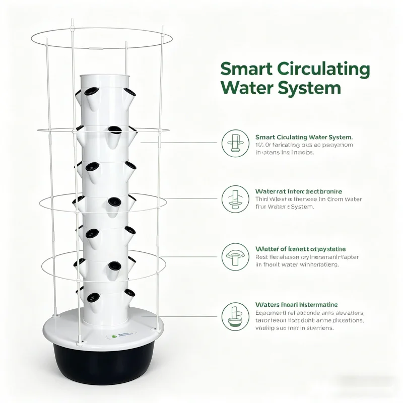 Spacetree Vertical Hydroponic  - Smart Garden Vertical Planter 评论和价格