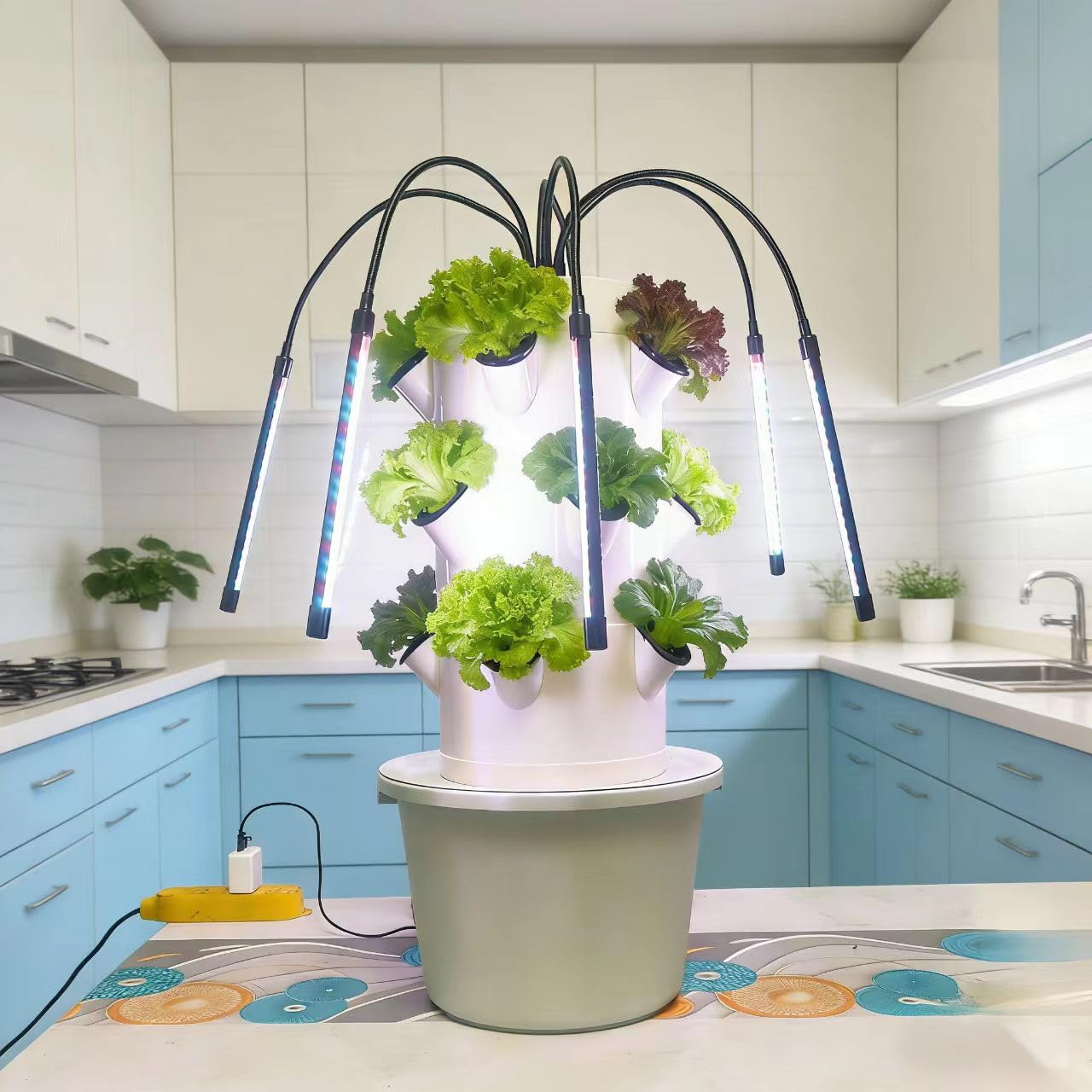 Vertical Hydroponic Growing Sy - Smart Garden Vertical Planter 评论和价格