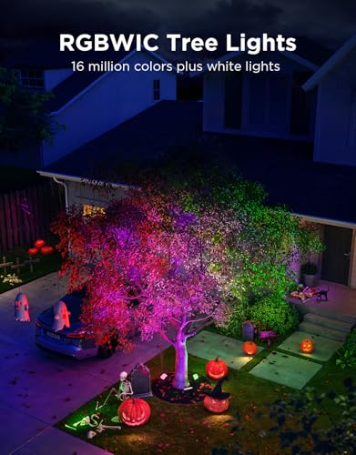 3-Pack RGBWIC Smart Outdoor Up - Smart Led Garden 评论和价格