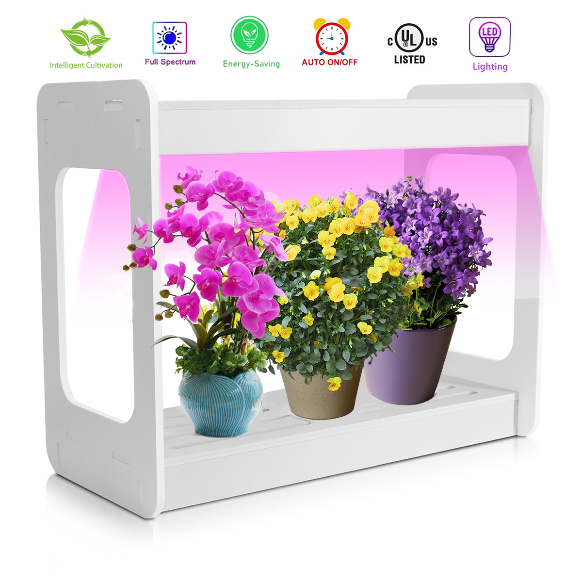 Smart Mini LED Grow Light Syst - Smart Led Garden 评论和价格