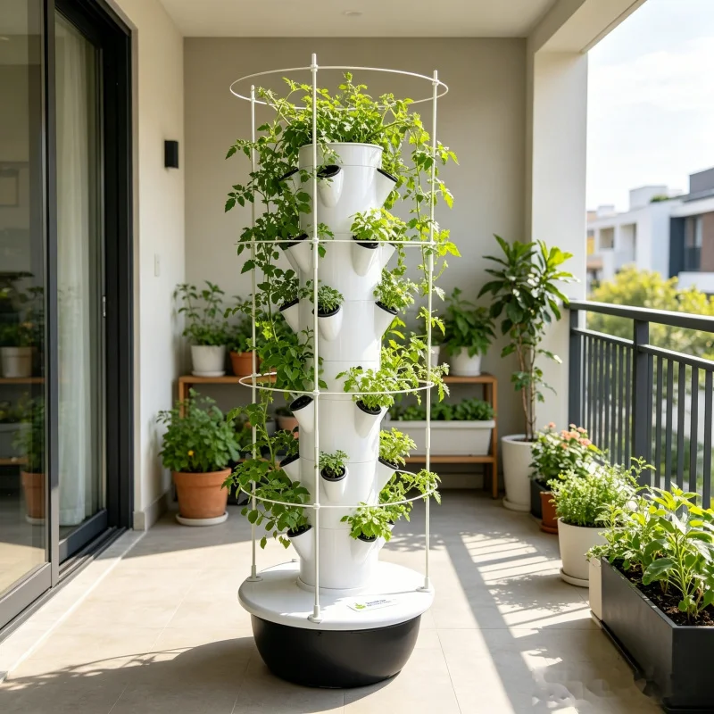 9 Layer Aeroponic Hydroponic V - Smart Garden Vertical Planter 评论和价格