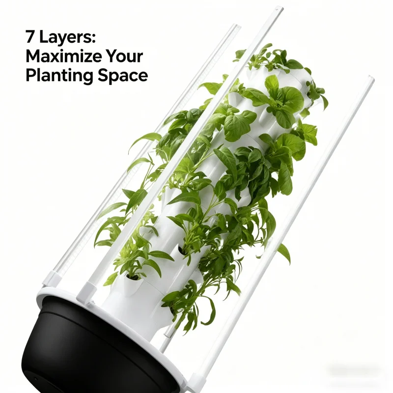 Spacetree 7 Layers Vertical Hy - Smart Garden Vertical Planter 评论和价格