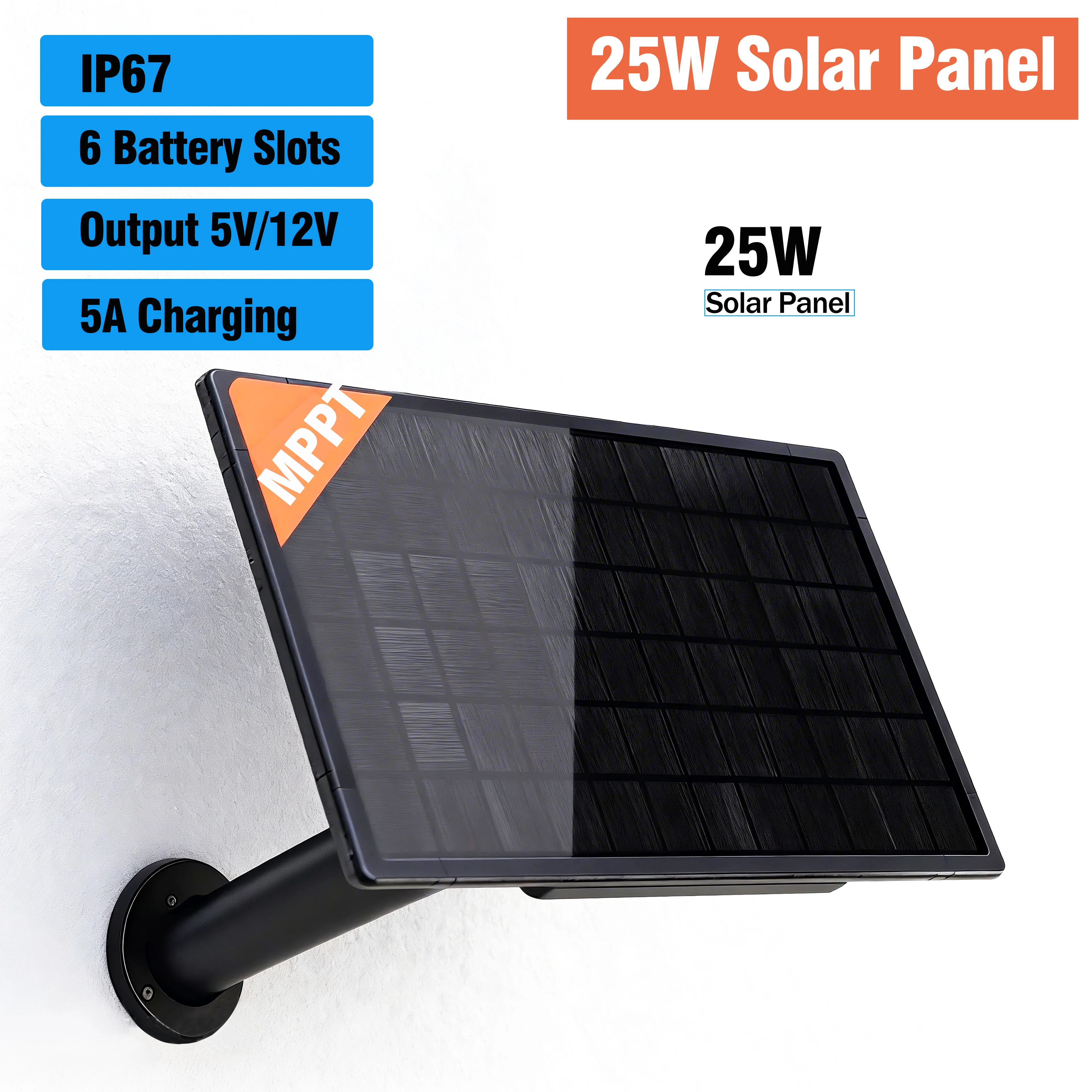 25W MPPT Solar Panel Module Ba - Smart Garden Arduino 评论和价格