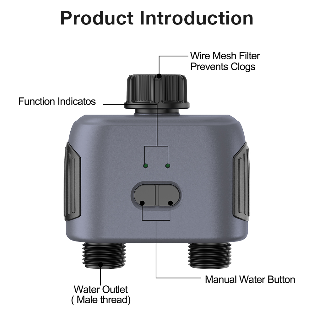 Tuya Zigbee/Bluetooth Water Ti - Smart Garden Watering Can 评论和价格