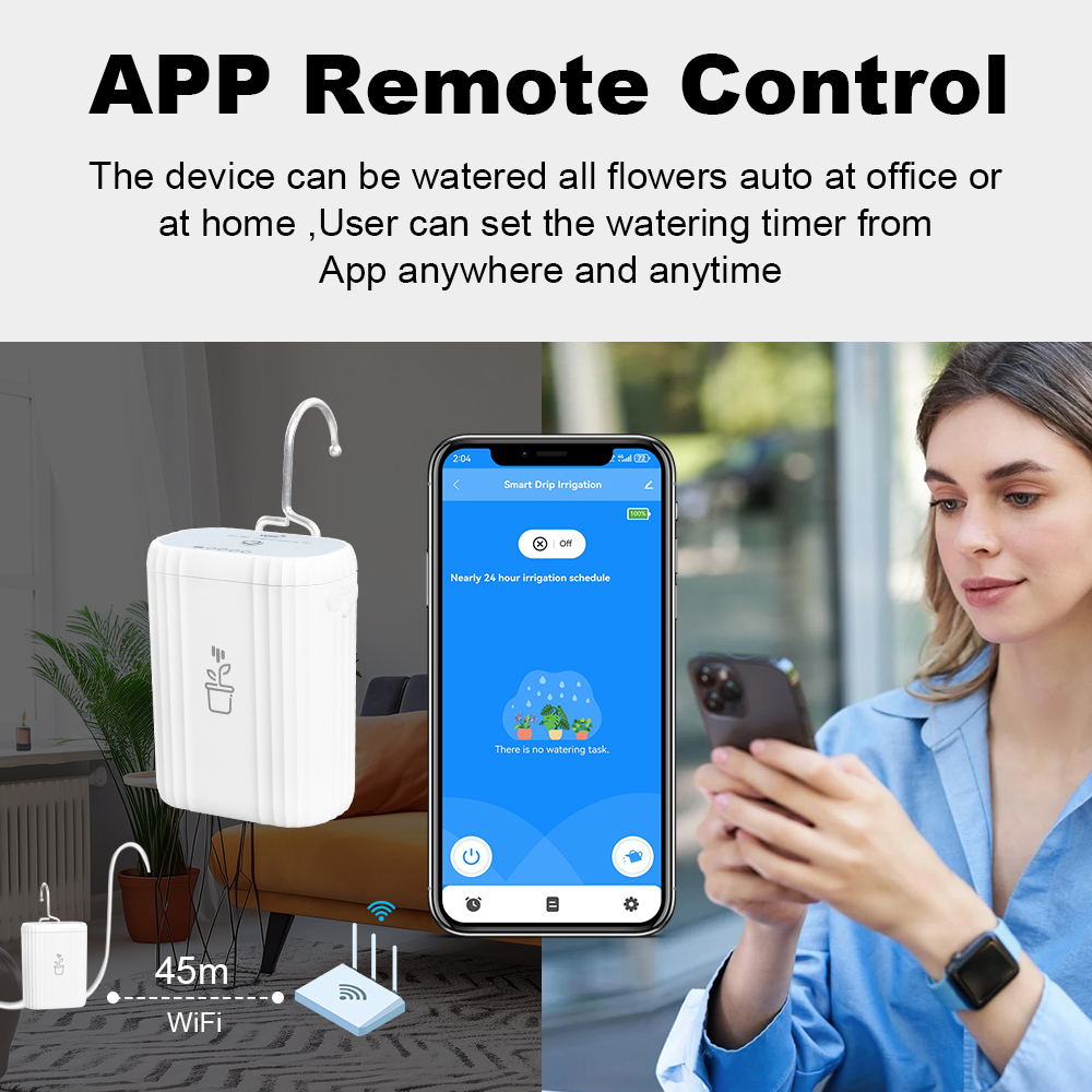 WiFi Smart Drip Irrigation Aut - Smart Garden Watering Can 评论和价格
