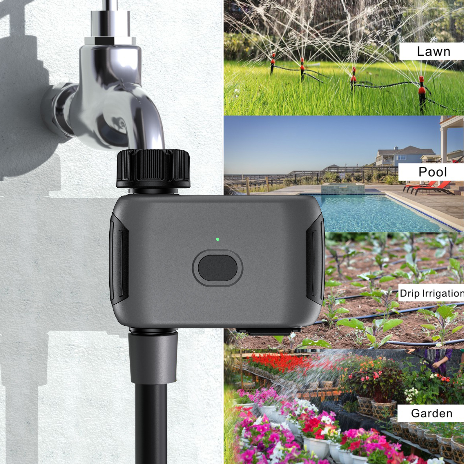 INSOMA automatic plant irrigat - Smart Garden Watering Can 评论和价格