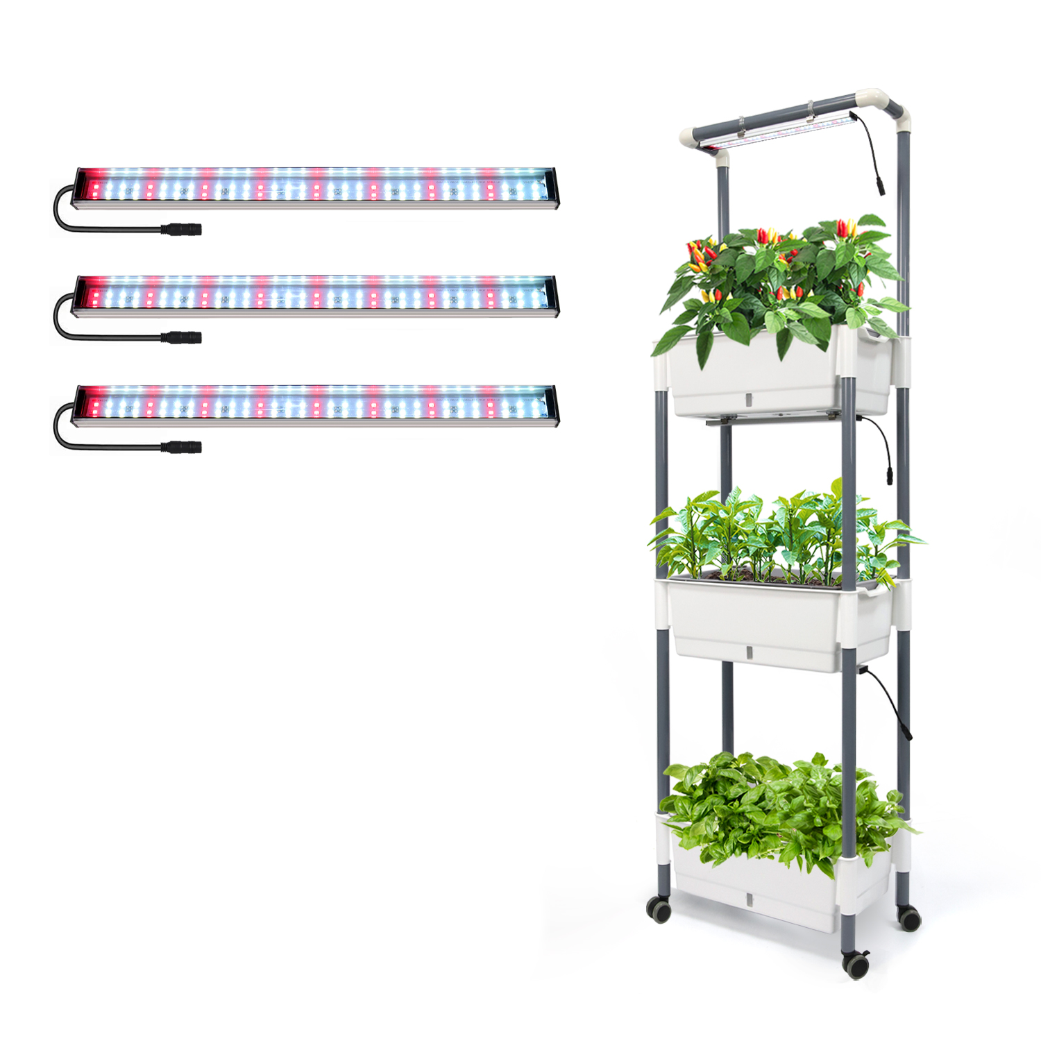3-layer Garden Planter Box Sta - Smart Garden Vertical Planter 评论和价格
