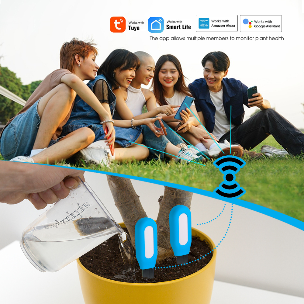 1PCS Tuya Zigbee Soil Sensor H - Smart Garden Monitor 评论和价格