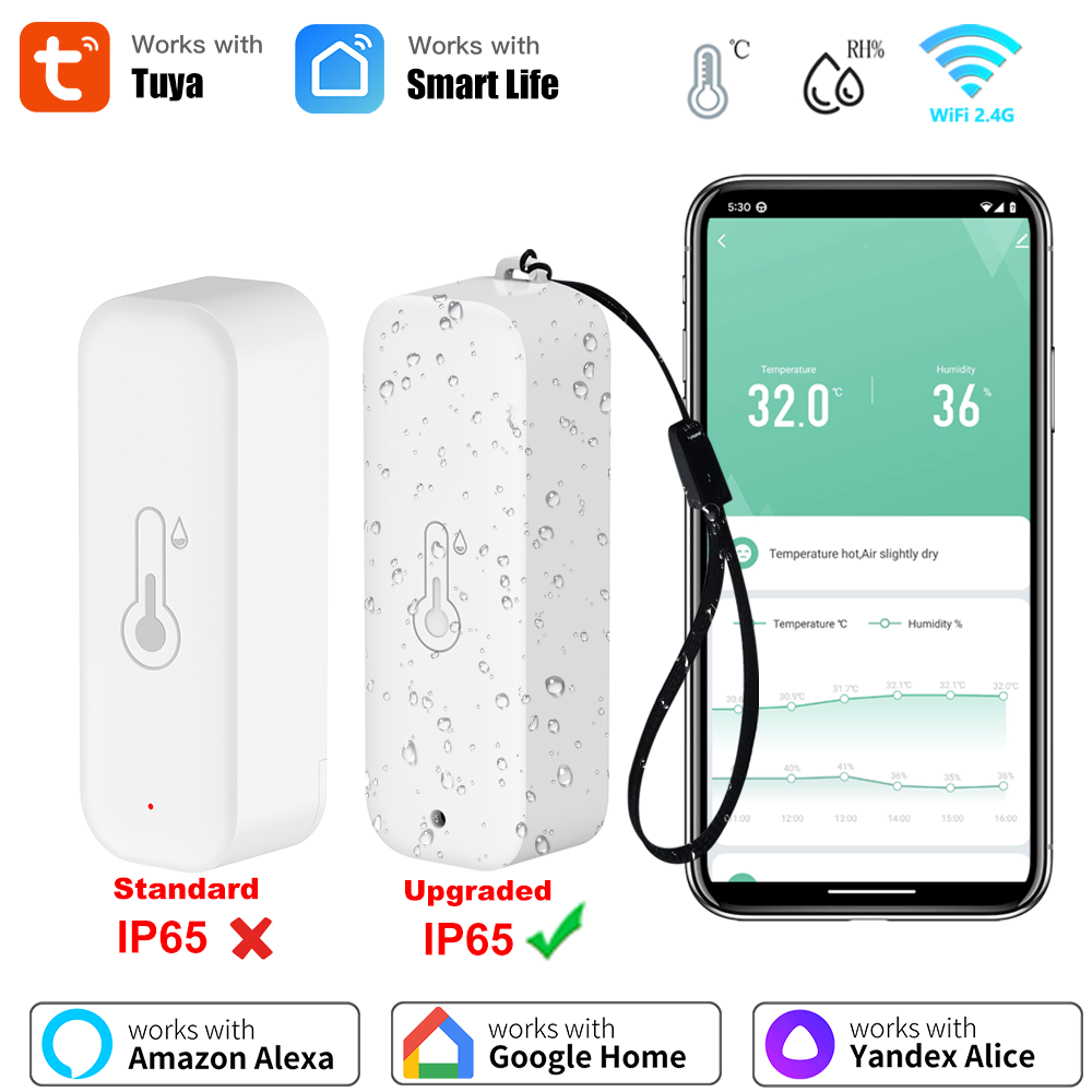Tuya WiFi IP65 Temperature Hum - Smart Garden Arduino 评论和价格