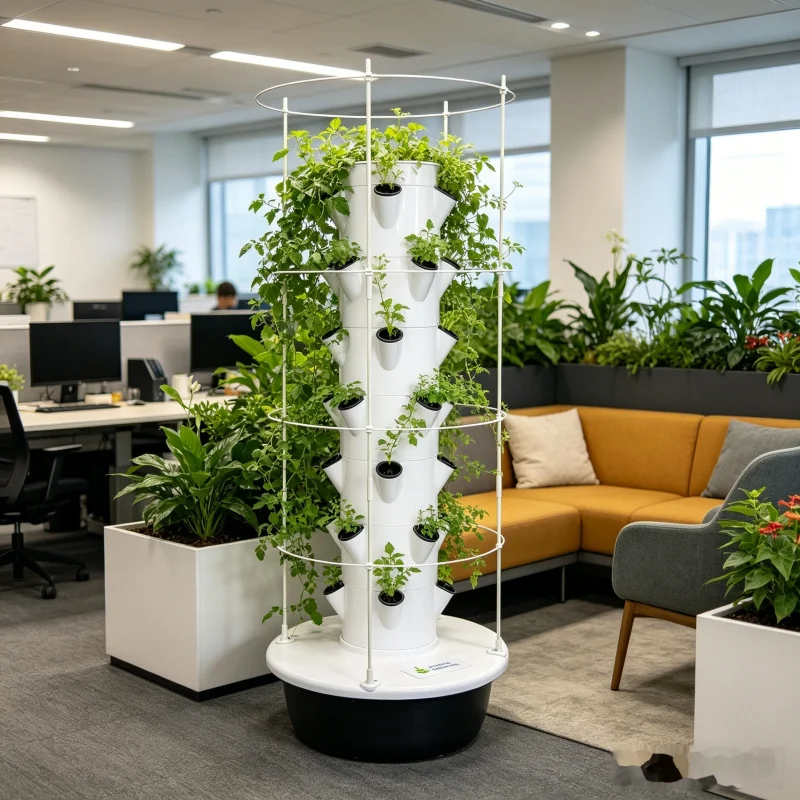 9 Layer Hydroponic Tower Indoo - Smart Garden Vertical Planter 评论和价格