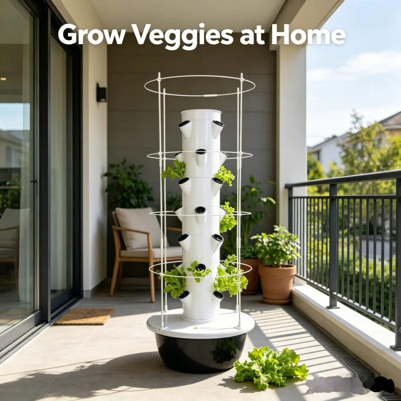Smart Vertical Hydroponic Towe - Smart Garden Vertical Planter 评论和价格