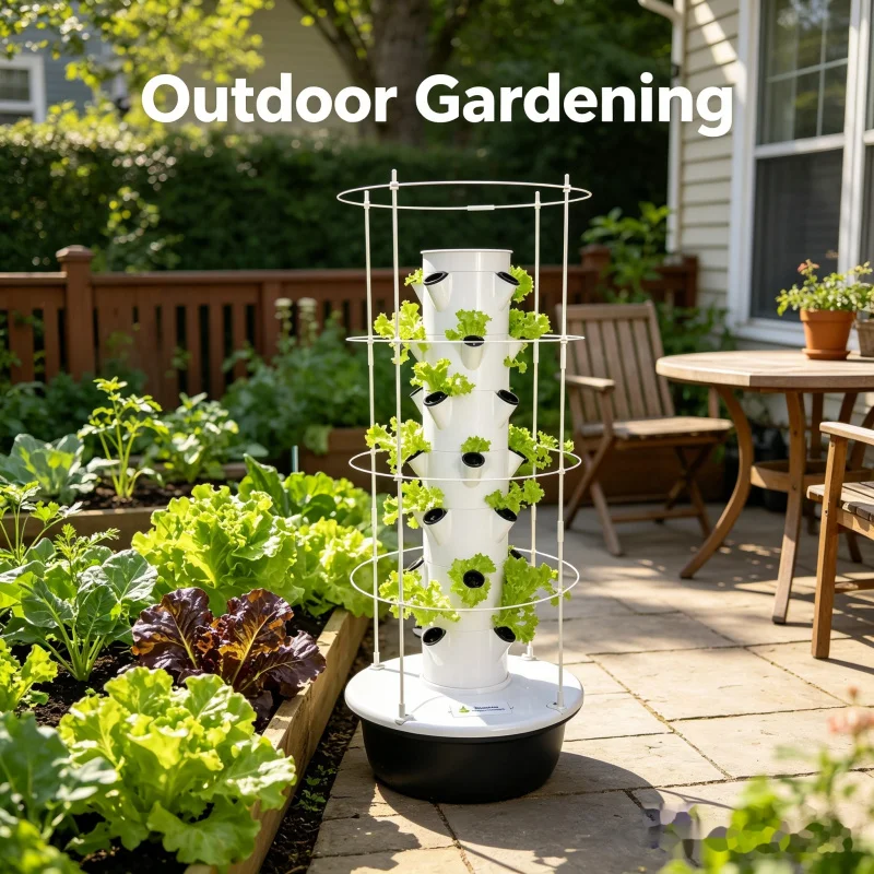 Smart Vertical Hydroponic Towe - Smart Garden Vertical Planter 评论和价格