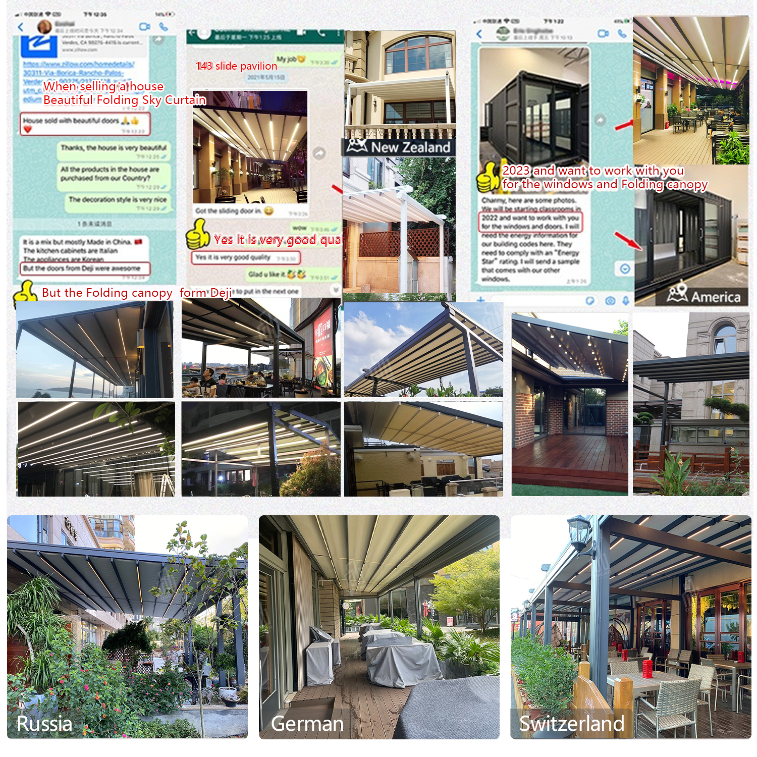 Outdoor Electric Automatic Sli - Smart Garden Electric Pergola 评论和价格