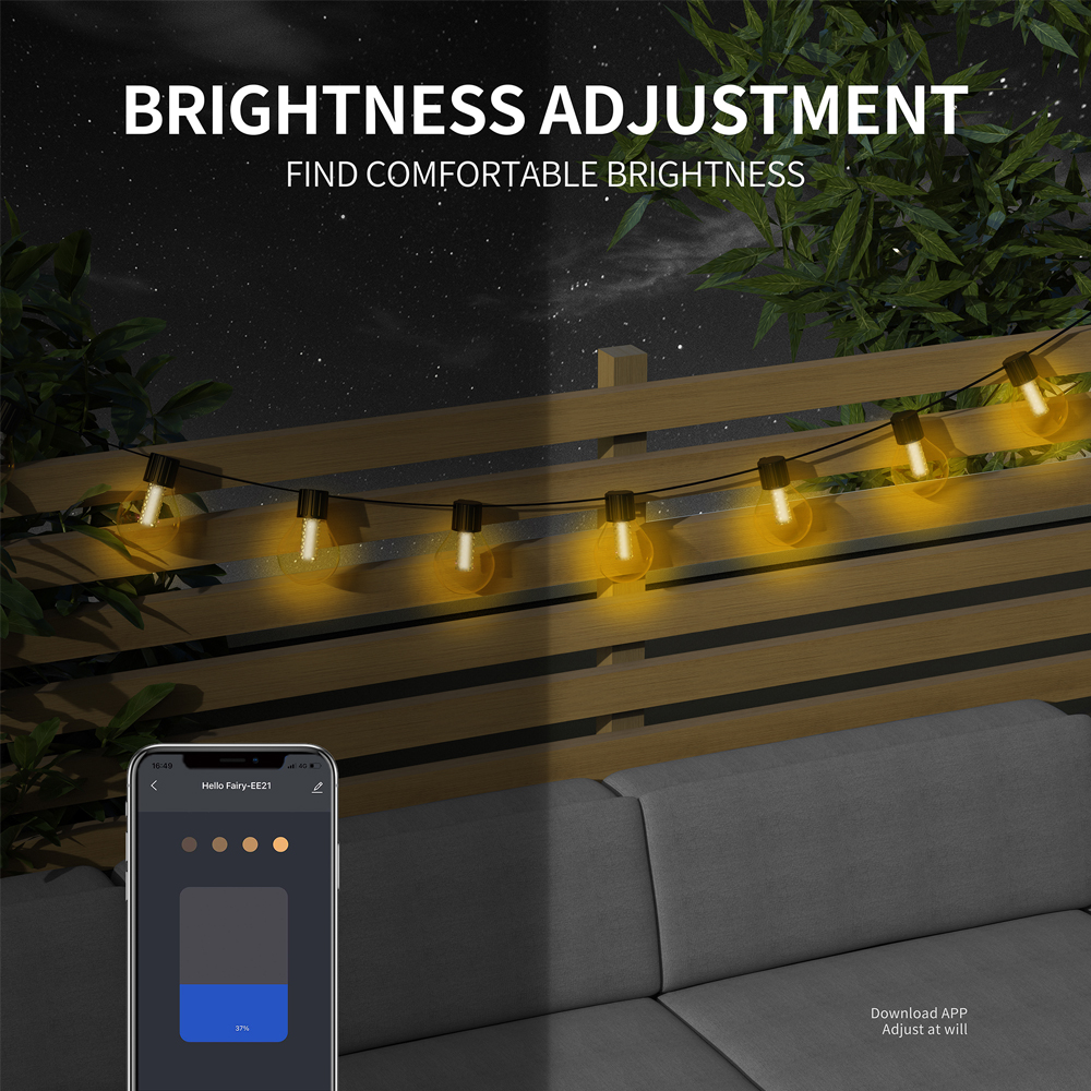 G40 Smart Outdoor DIY LED Stri - Smart Led Garden 评论和价格