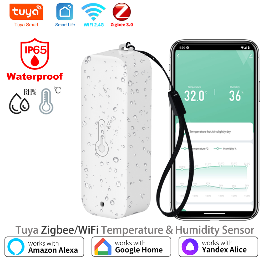 Tuya Zigbee/WiFi Outdoor Tempe - Smart Garden Arduino 评论和价格