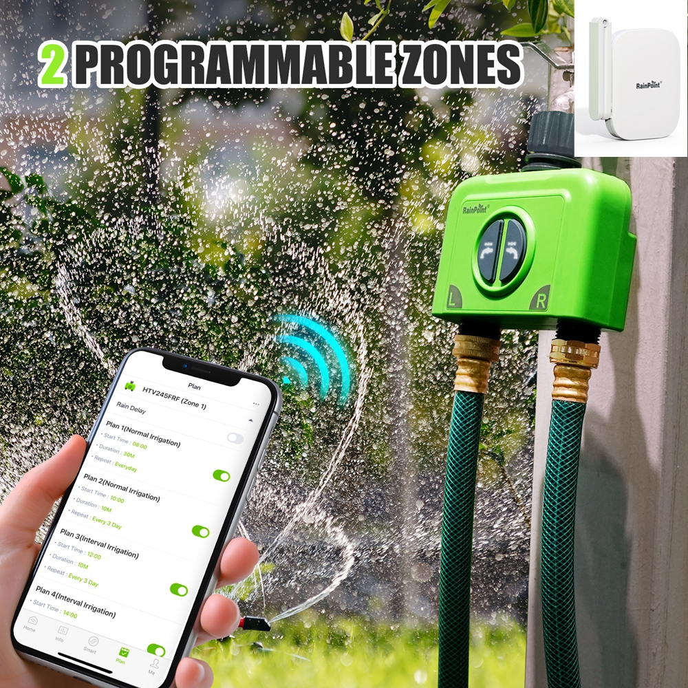RainPoint 2-ZONE Water Timer W - Smart Garden Irrigation System 评论和价格