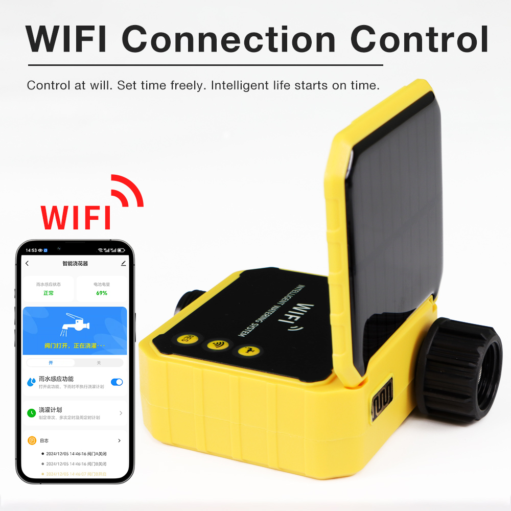 WiFi Solar Timer 1/2/4-Zone Sm - Smart Garden Irrigation System 评论和价格