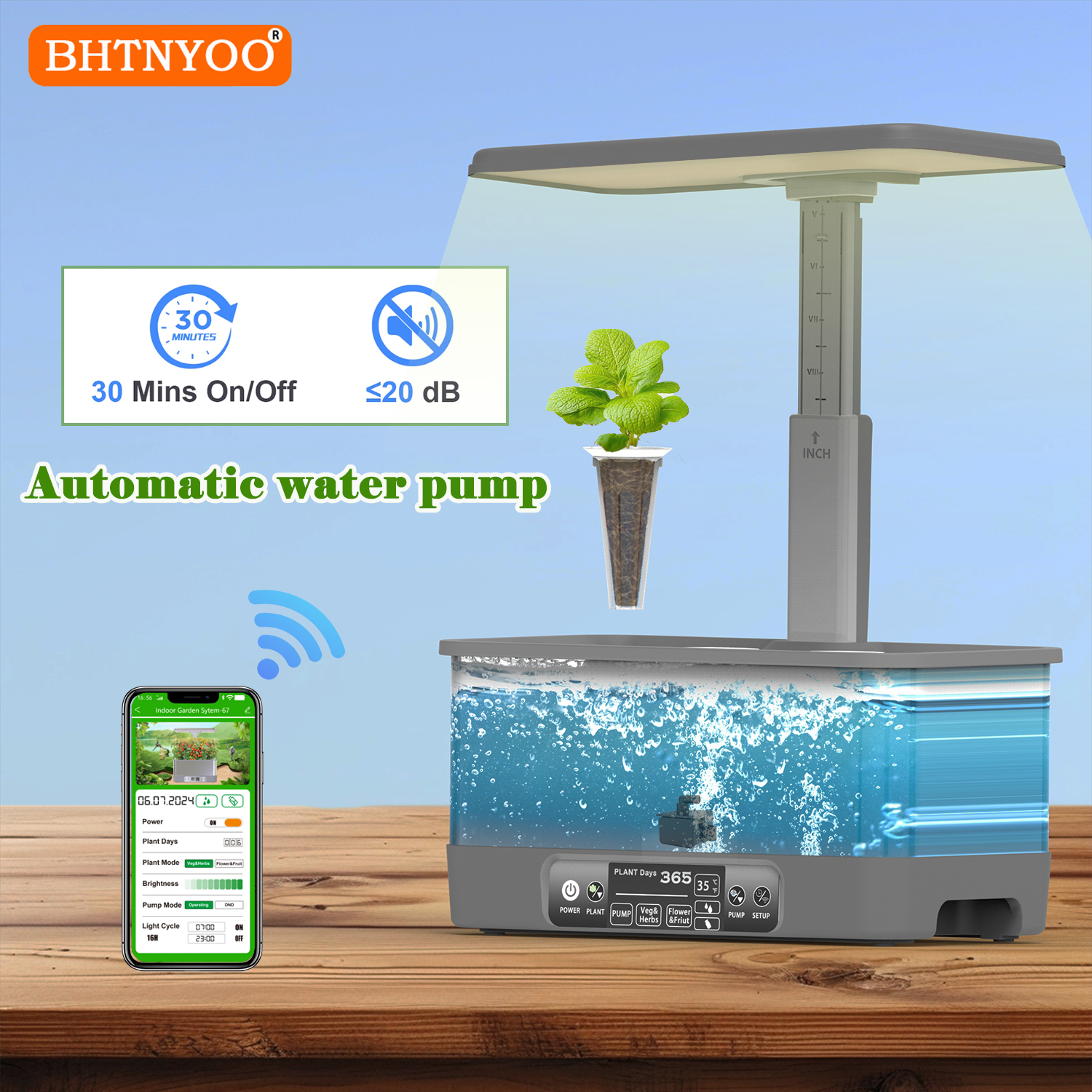 Hydroponics Growing System Kit - Smart Led Garden 评论和价格