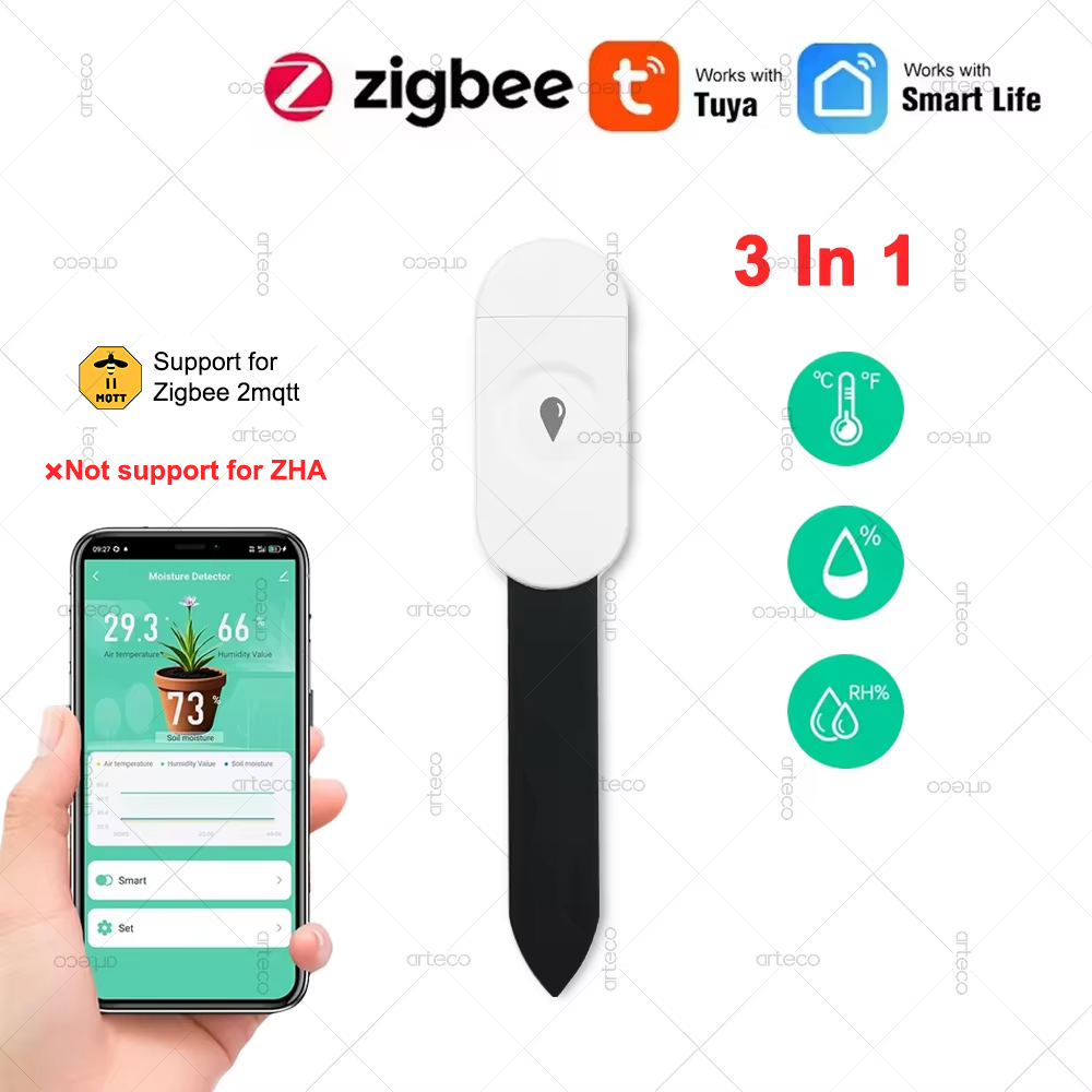 Tuya Zigbee Temperature Humidi - Smart Garden Monitor 评论和价格