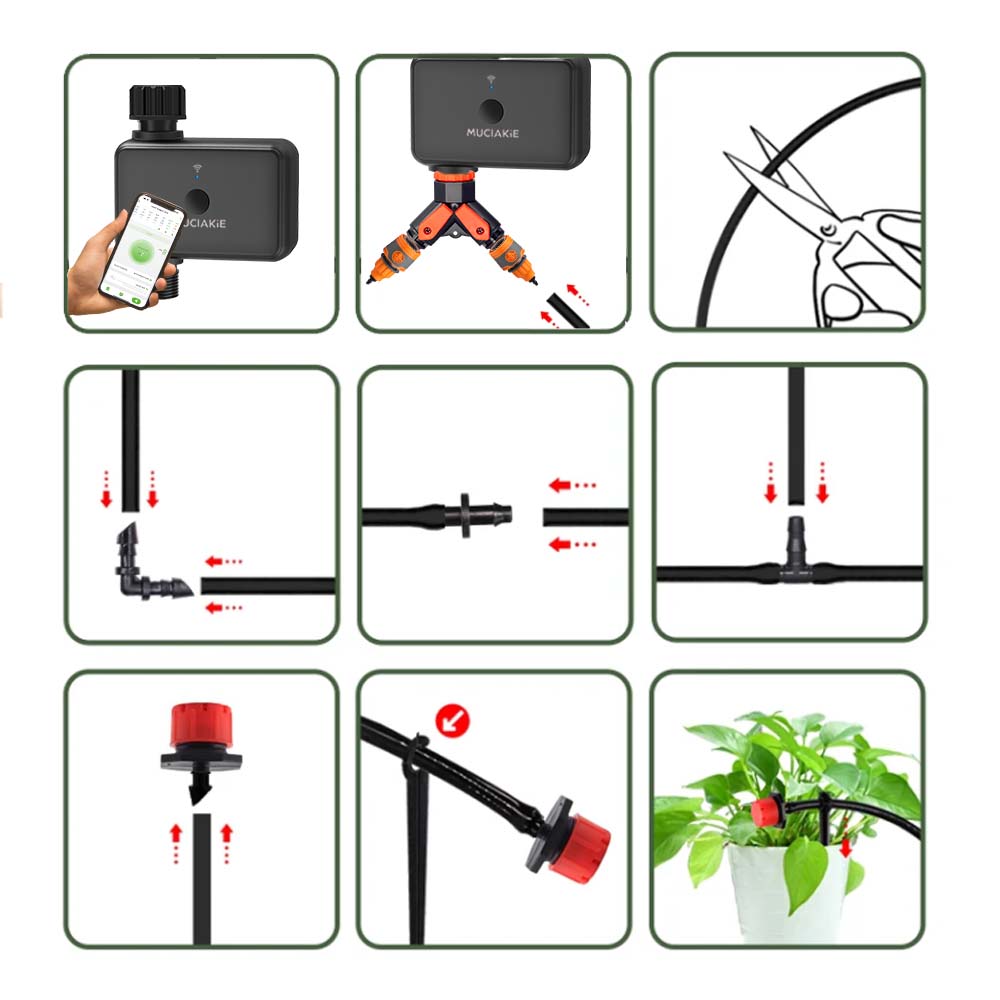 30-10m Garden Dual-band WiFi T - Smart Garden Watering Can 评论和价格