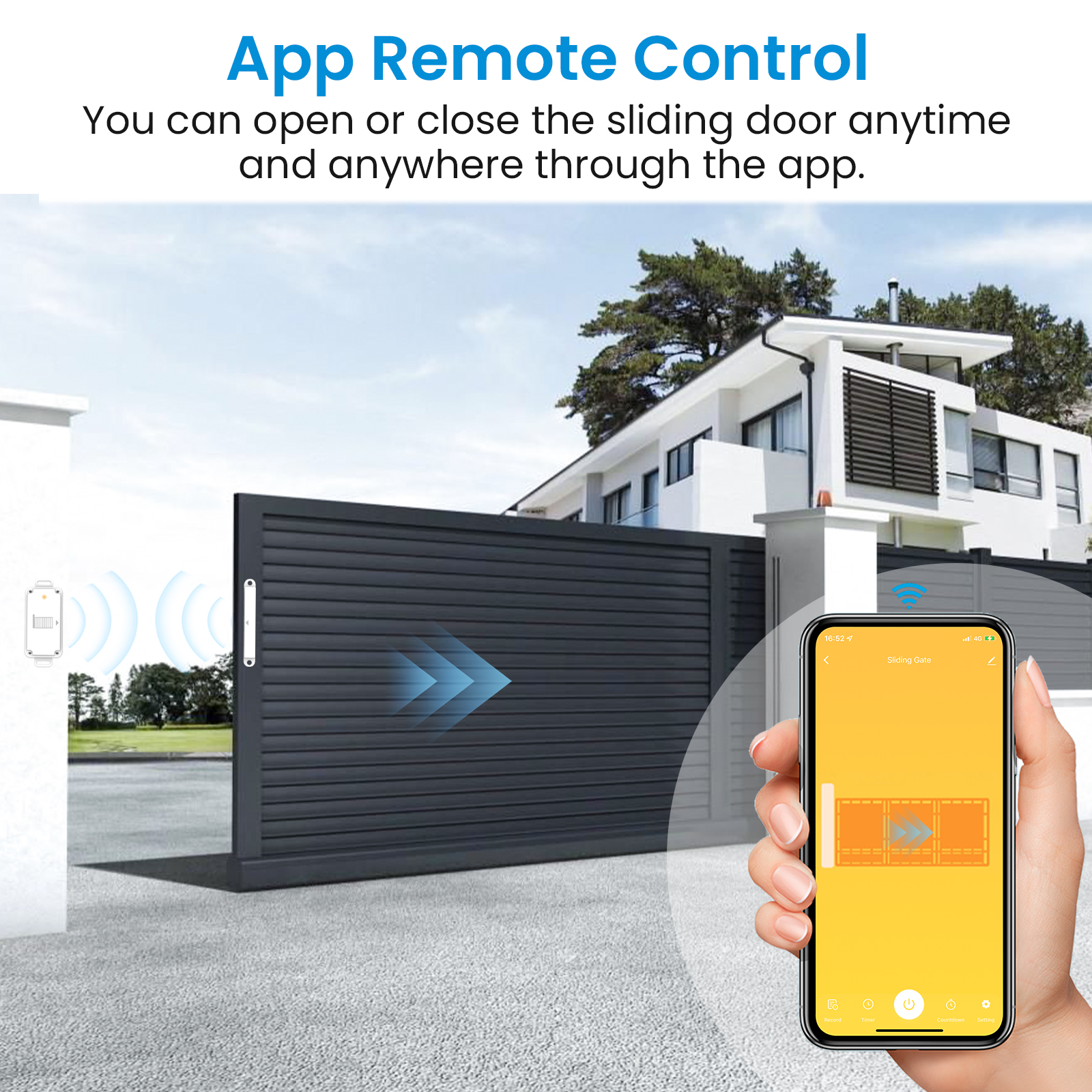 QCSMART Sliding Gate Opener Co - Smart Garden Arduino 评论和价格