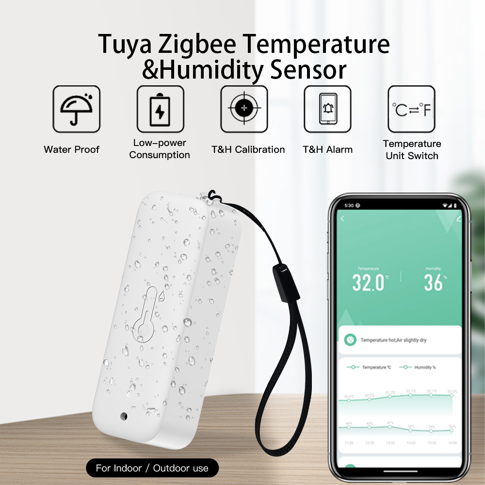 Tuya Zigbee Outdoor Temperatur - Smart Garden Arduino 评论和价格