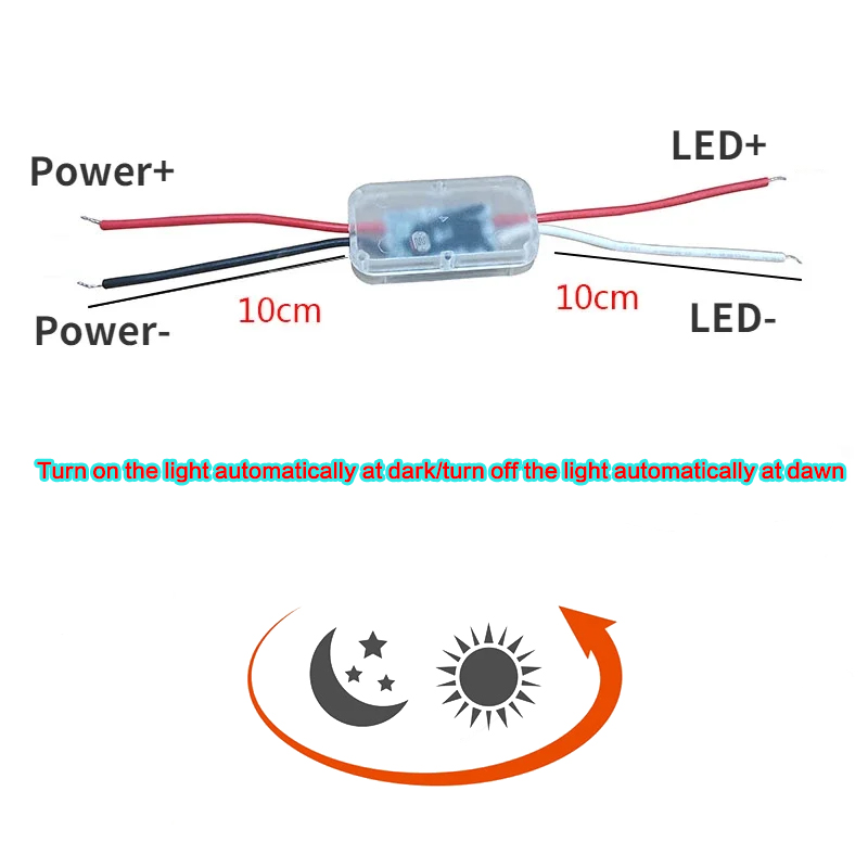 Automatic light control switch - Smart Led Garden 评论和价格
