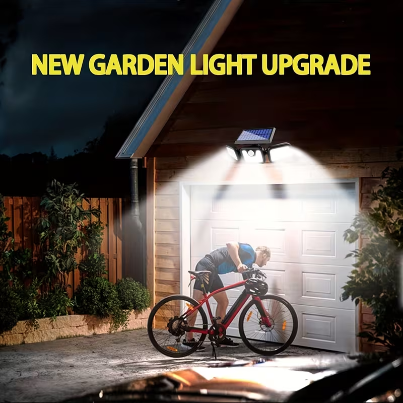 74 LED Solar Security Street L - Smart Garden Solar Lights 评论和价格