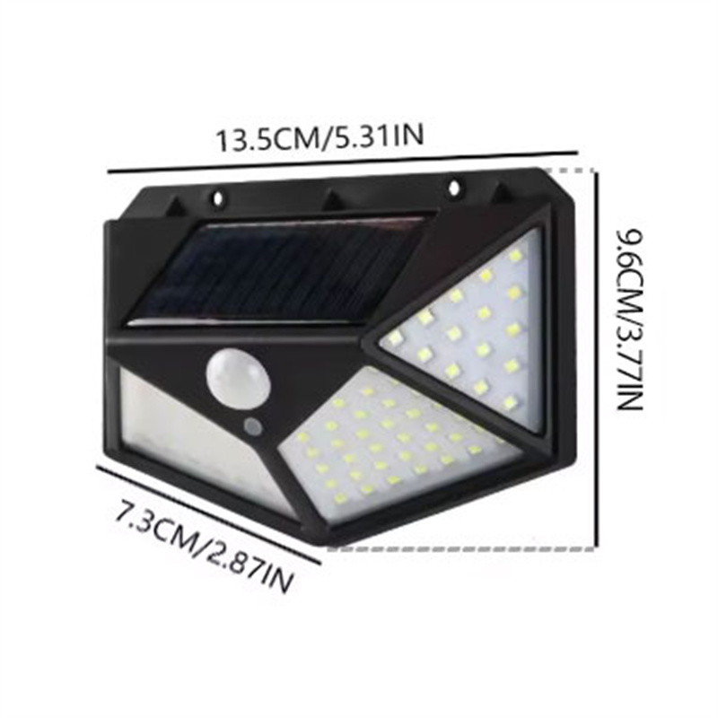 Motion Sensor 100LED Solar Wal - Smart Garden Solar Lights 评论和价格