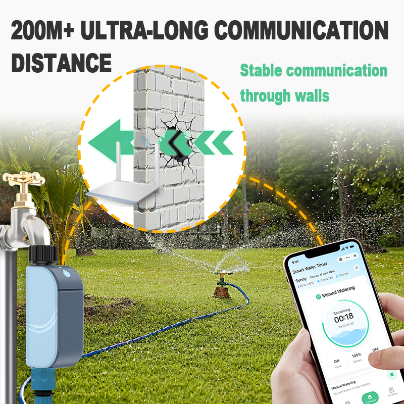 Smart Tuya WIFI Garden Waterin - Smart Garden Lock 评论和价格