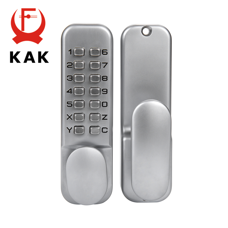 KAK Zinc Alloy Keyless Door Lo - Smart Garden Lock 评论和价格