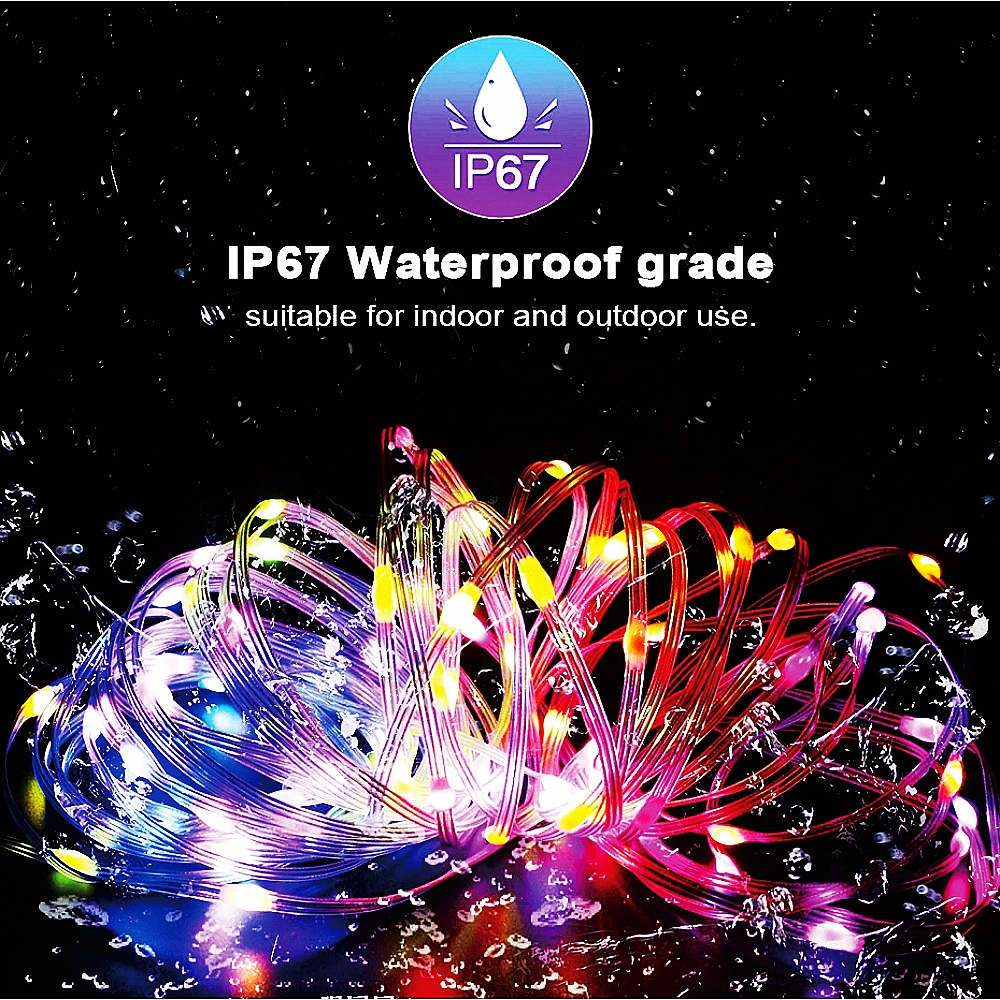 USB LED Smart app RGBIC Fairy  - Smart Led Garden 评论和价格